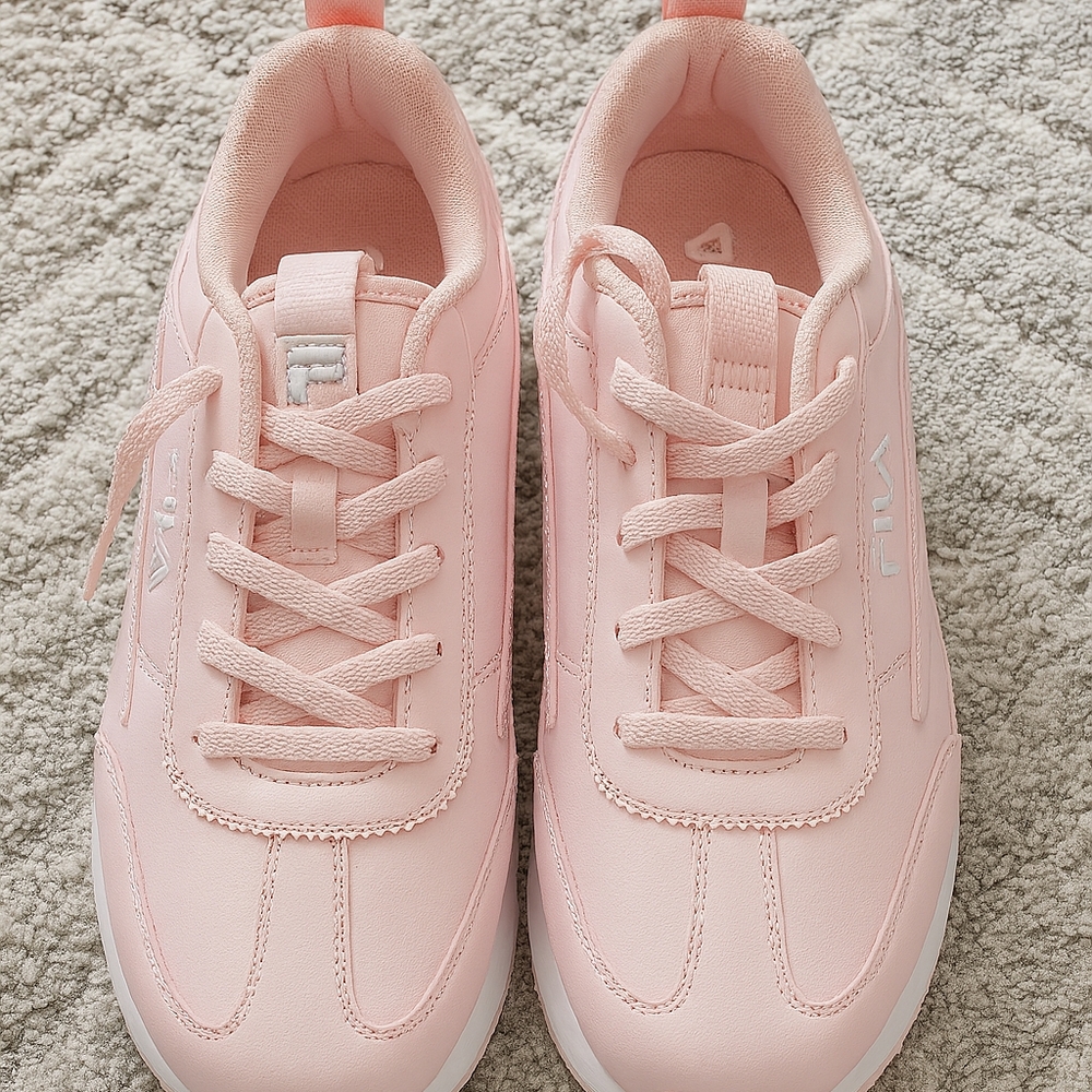 Platform Sneakers ( Baby pink)